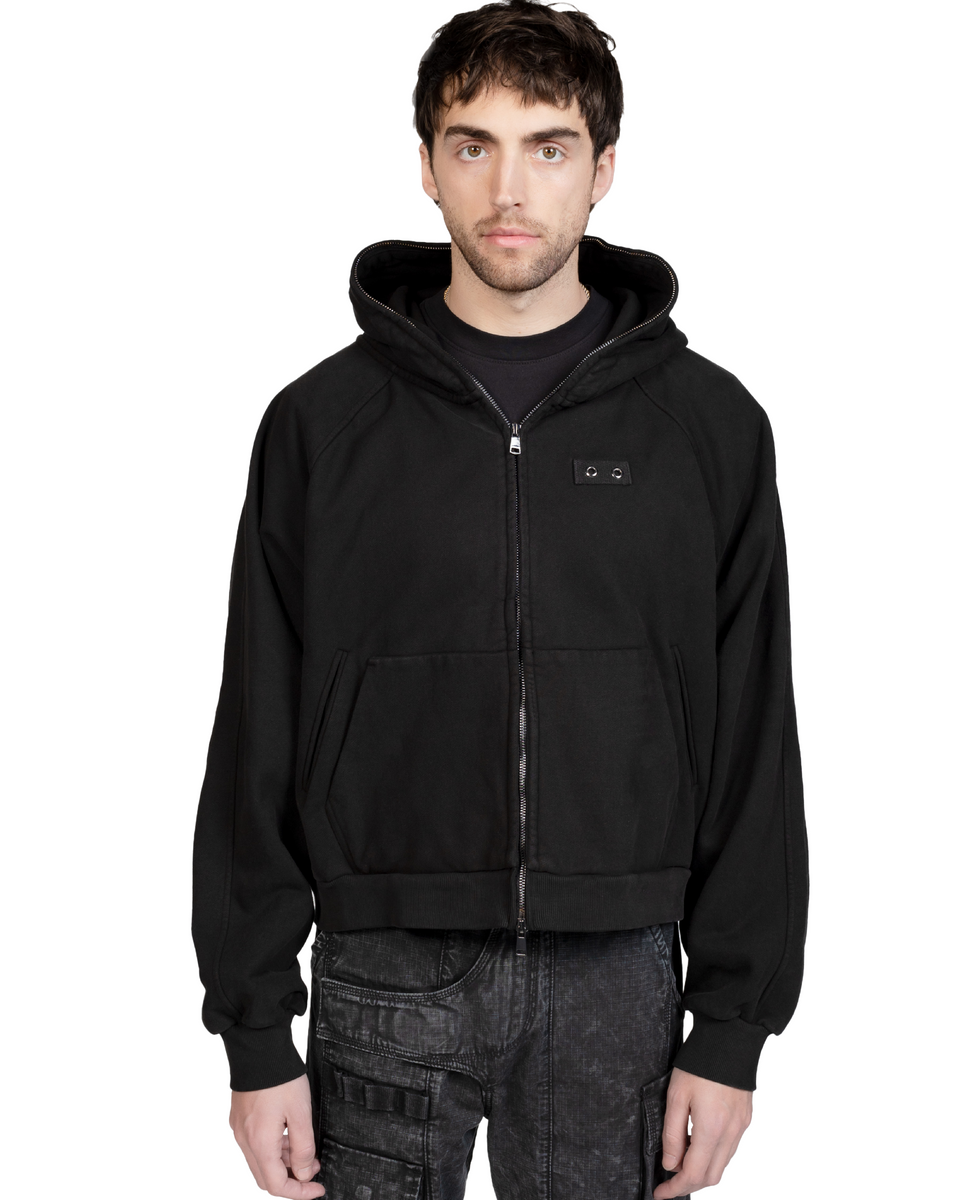 Full Zip Hoodie-Black – kodyphillips.com