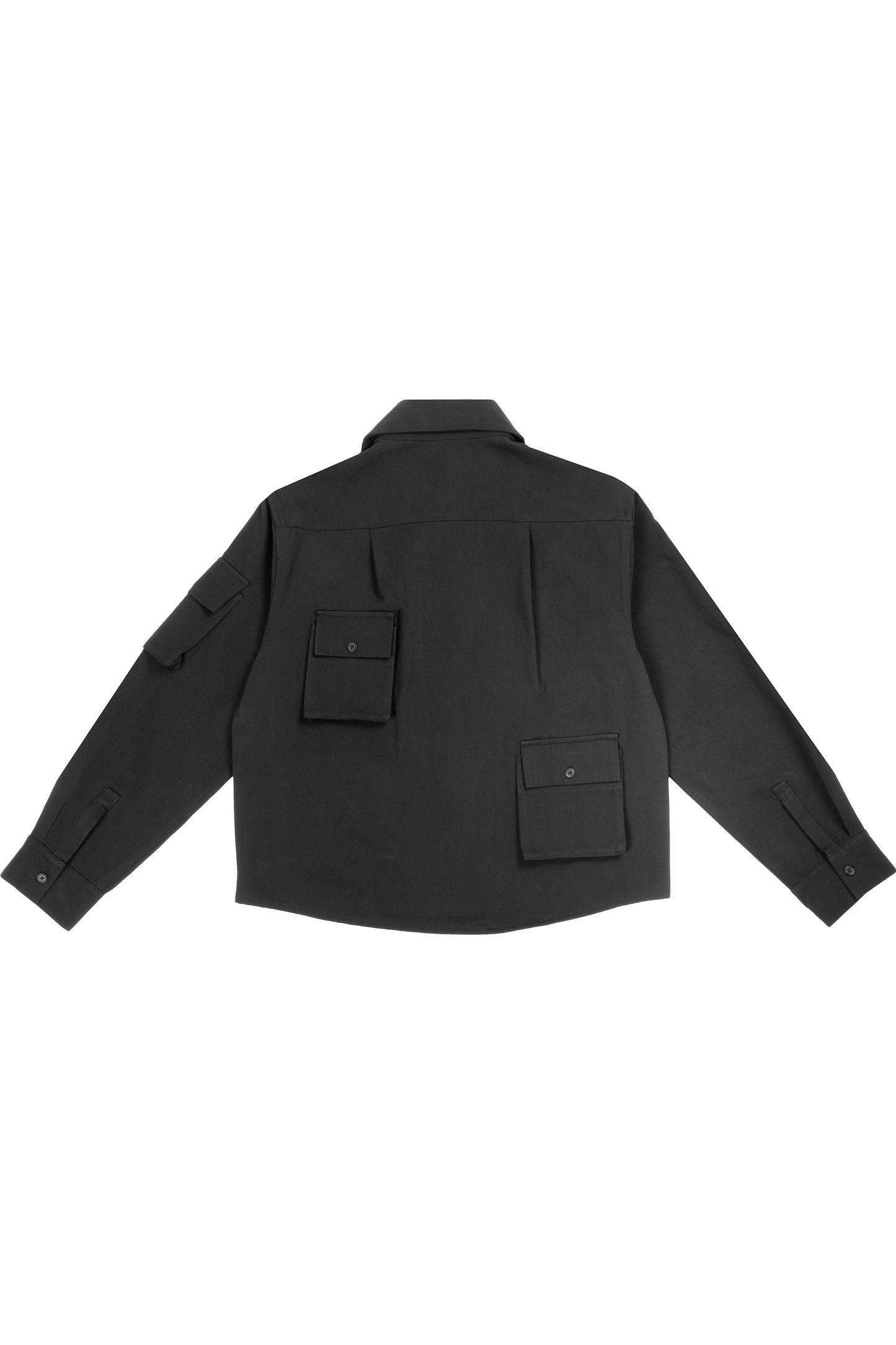 Cargo Shirt- OVERDYE BLACK