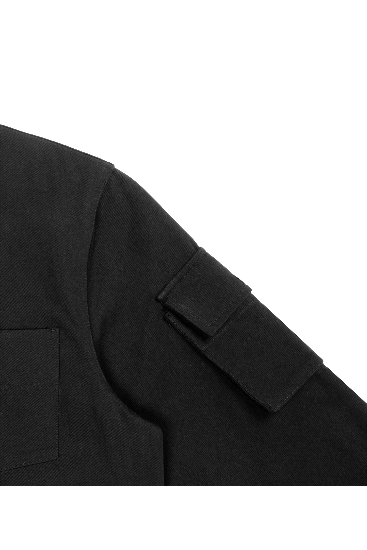 Cargo Shirt- OVERDYE BLACK