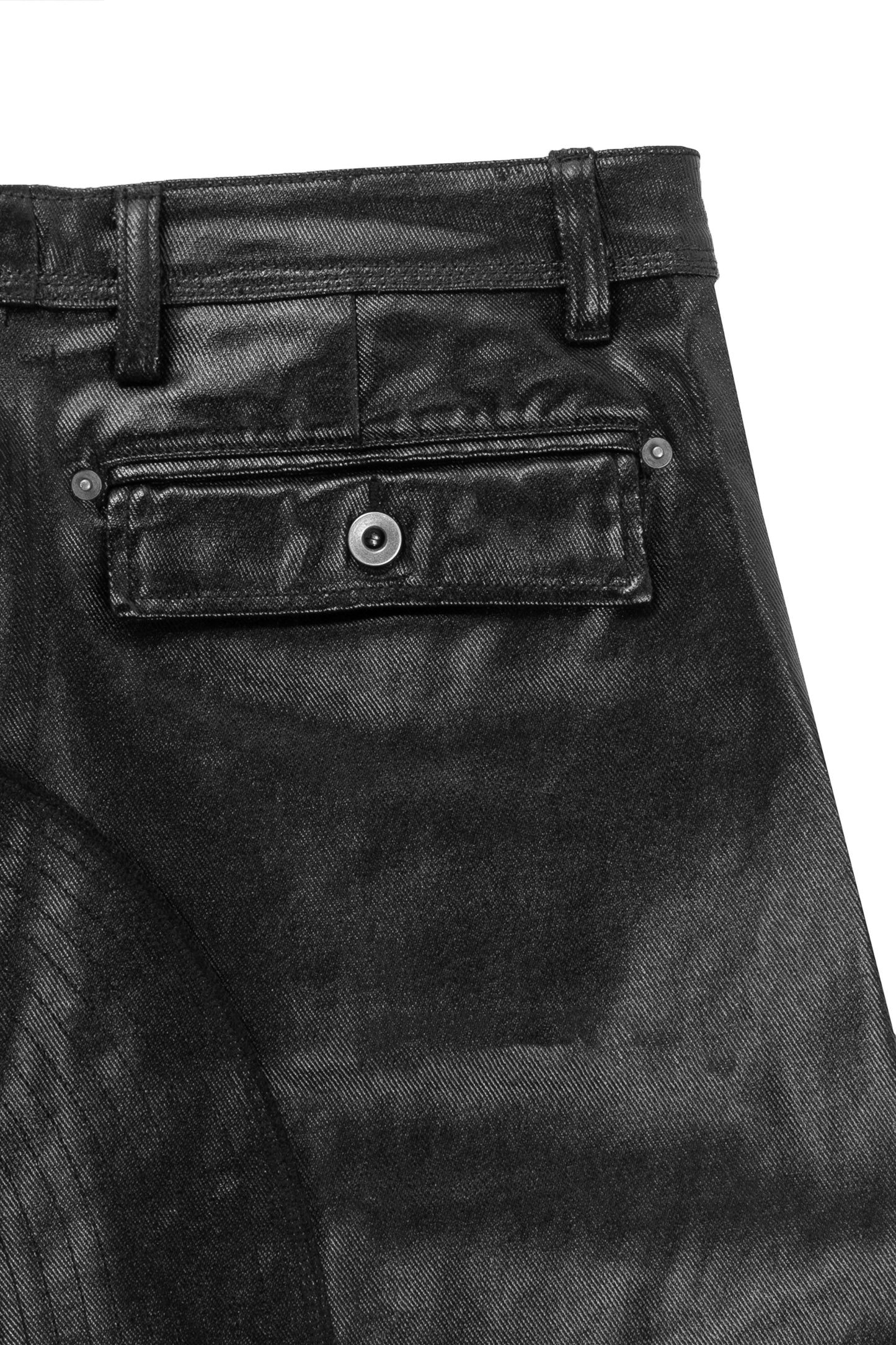 KP2144 CARGO PANTS- WAXED BLACK